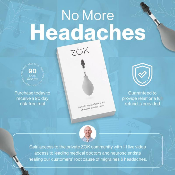 ZŌK: Revolutionary Cranial Nerve Therapy for Ultimate Head Comfort & Wellness
