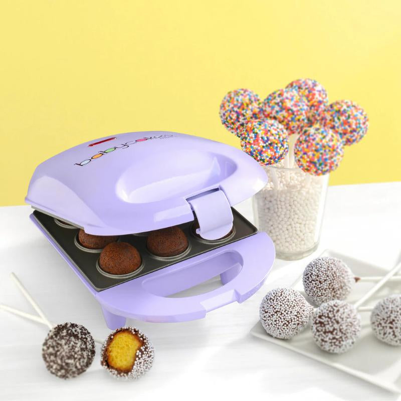 Babycakes Cake Pop Maker – Easy Non-Stick Machine for Perfect Party Treats, Makes 9 Cake Pops at Once with Recipe Book Included