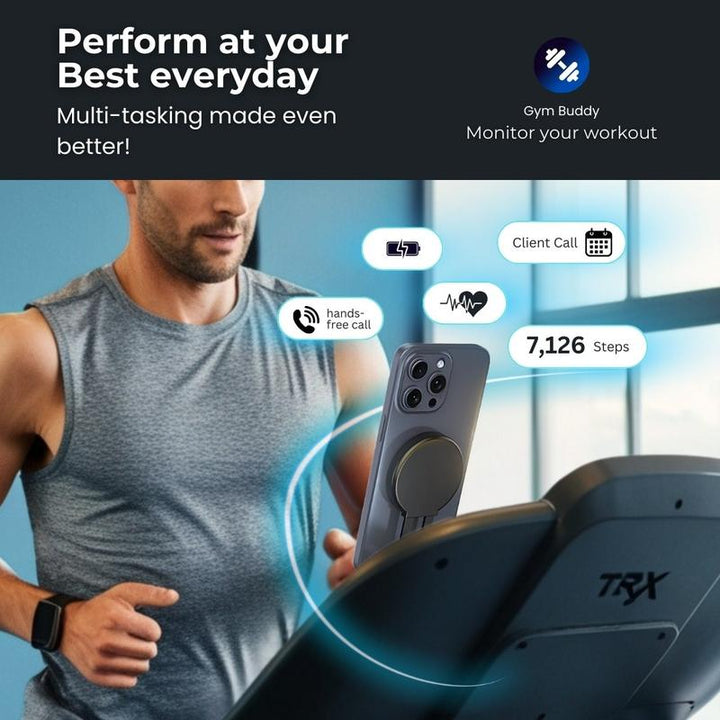 Ultimate Vacuum Magnetic Phone Holder - Versatile Folding Stand for Car & Office, Perfect for Selfies!