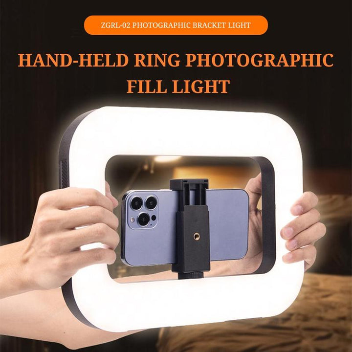 USB Rechargeable Selfie Ring LED Ring Light, Clip-On Selfie Fill Light, Mobile Power Supply for Charging Other Devices, Tripod Light, Photography Flash, Videography Equipment, Stabilize Mobile Phone Lens