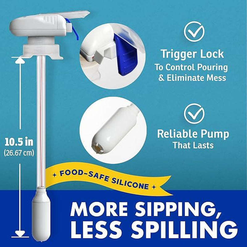Magic Tap - 3 Pack - Effortless Pouring Solution in White