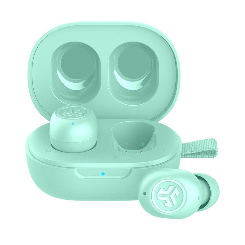 JLab JBuds Mini Earbuds - Ultra-Compact Bluetooth Earbuds with Keyring Fit, Safe Mode, and Custom EQ for Android/iPhone