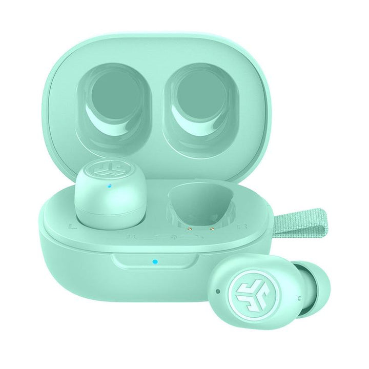 JLab JBuds Mini Earbuds - Ultra-Compact Bluetooth Earbuds with Keyring Fit, Safe Mode, and Custom EQ for Android/iPhone