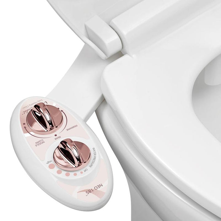 LUXE NEO 185 Bidet Attachment - Self-Cleaning Dual Nozzle, Adjustable Water Pressure for Ultimate Comfort and Hygiene