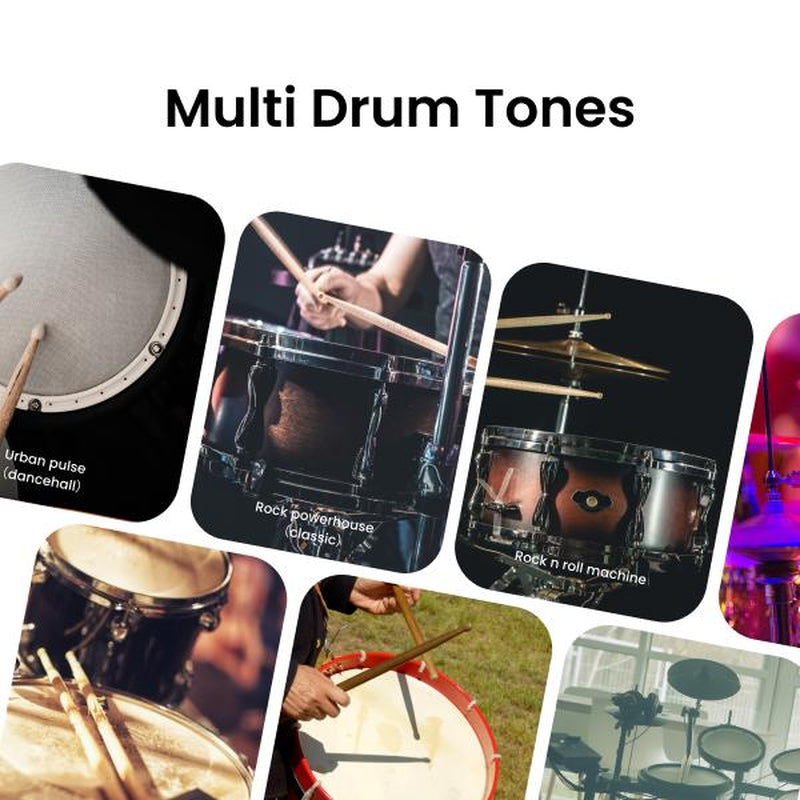 Aeroband Pocketdrum2Max: Ultimate Electric Air Drum Set with Bluetooth, USB MIDI, and Pedals - Perfect for All Ages!