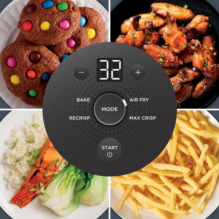 Ninja Crispi 4-in-1 Portable Glass Cooking System - Versatile 4 QT & 6 Cup Containers with Storage Lids, Freezer & Dishwasher Safe!