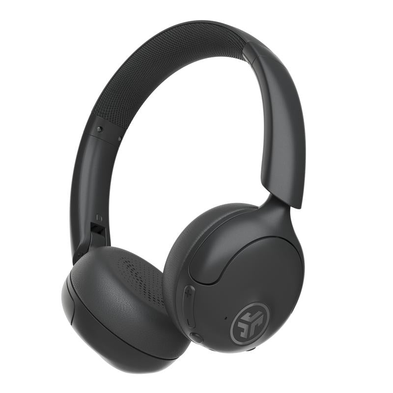 JLab Go Lux Active Noise Cancelling On-Ear Headphones - 70+ Hours Bluetooth, Hybrid ANC, Be Aware Mode & Spatial Audio for Android