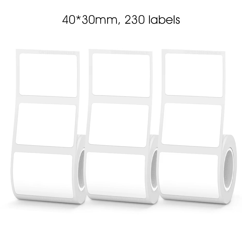 Compact Bluetooth Mini Label Printer - Inkless Thermal Adhesive Sticker & Barcode Maker P50