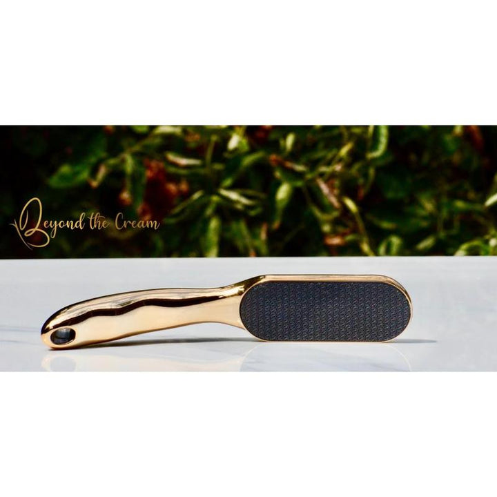 Experience Baby Soft Feet in Minutes! Beyond the Cream Foot File with Advanced Nano-Glass Technology - Ergonomic, Waterproof & Easy to Clean, Perfect Gift Packaging!
