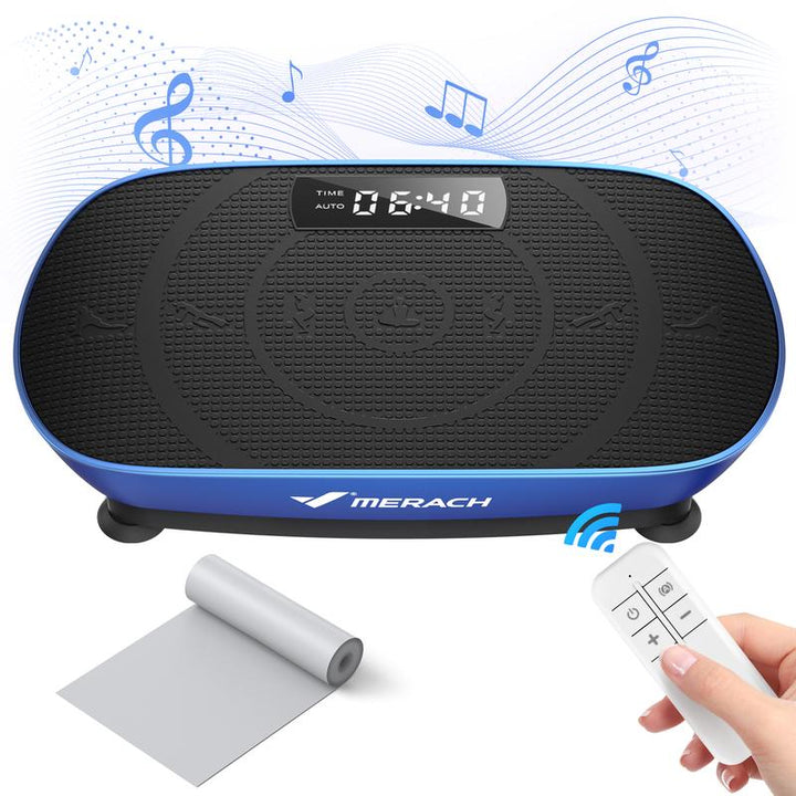 Revitalize Your Fitness Routine: MERACH Vibration Plate Exercise Machine for Whole Body Wellness and Lymphatic Drainage