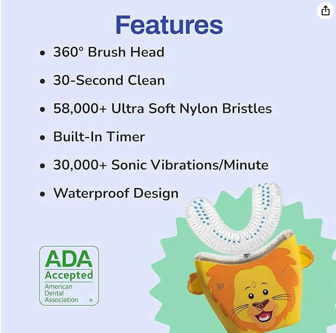 Autobrush® Sonic Pro Kids - Fun & Effective Teeth Cleaning for Children