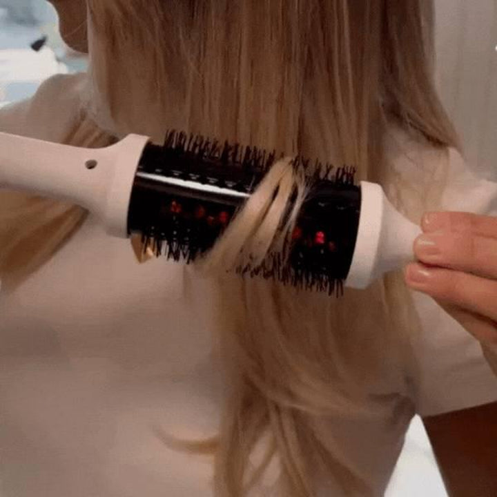 Revolutionary Infrared Thermal Bounce Brush for Effortless Styling