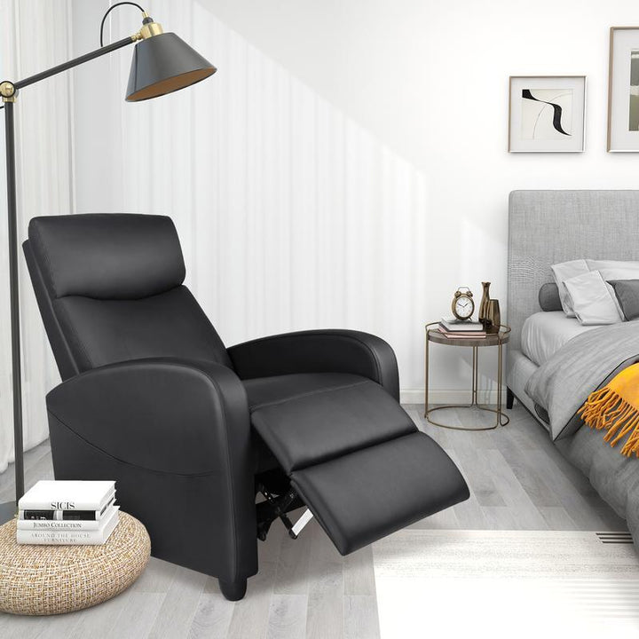 Luxurious Sweetfurniture Massage Recliner Chair - Modern Adjustable Theater Seating with Padded Comfort for Your Living Room