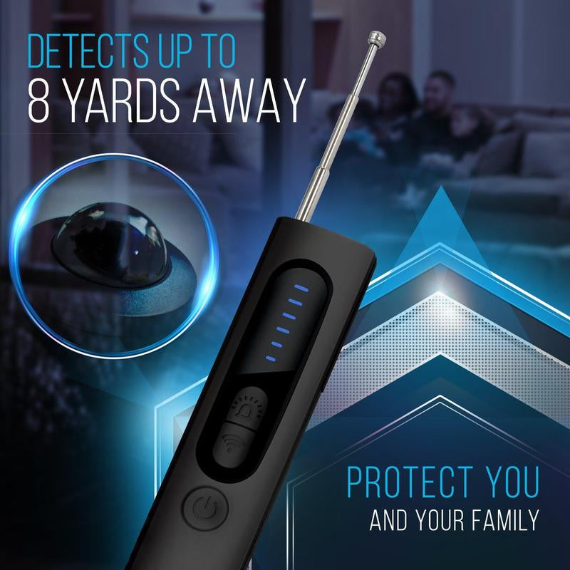 Ultimate Military-Grade Hidden Camera Detector with RF & GPS Tracking Detection