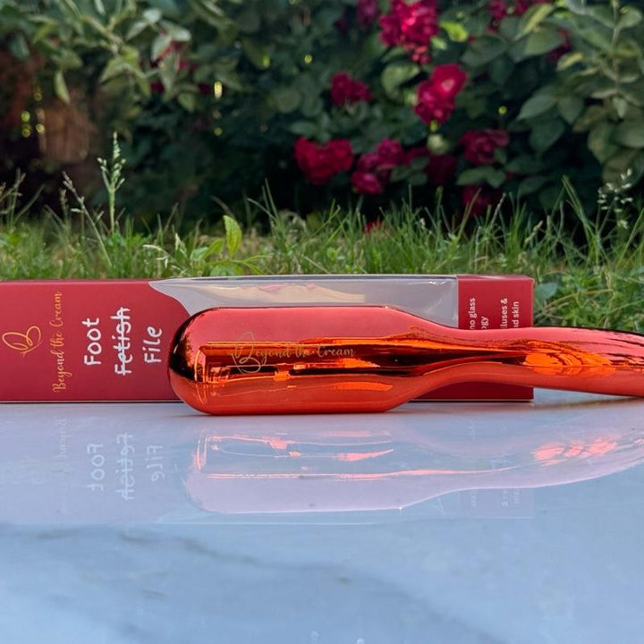 Experience Baby Soft Feet in Minutes! Beyond the Cream Foot File with Advanced Nano-Glass Technology - Ergonomic, Waterproof & Easy to Clean, Perfect Gift Packaging!
