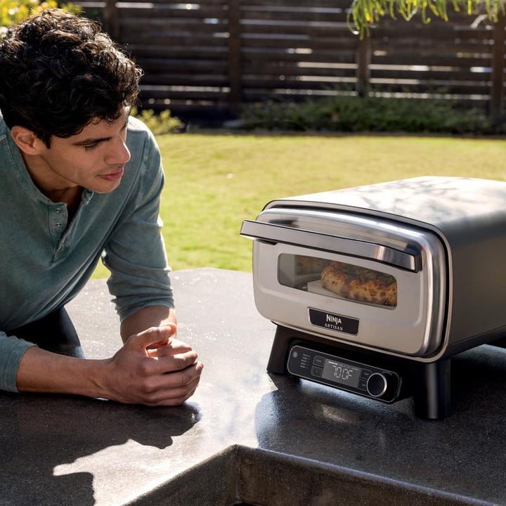 Ninja Artisan Outdoor Pizza Oven MO201 - Elevate Your Home Cooking Experience!