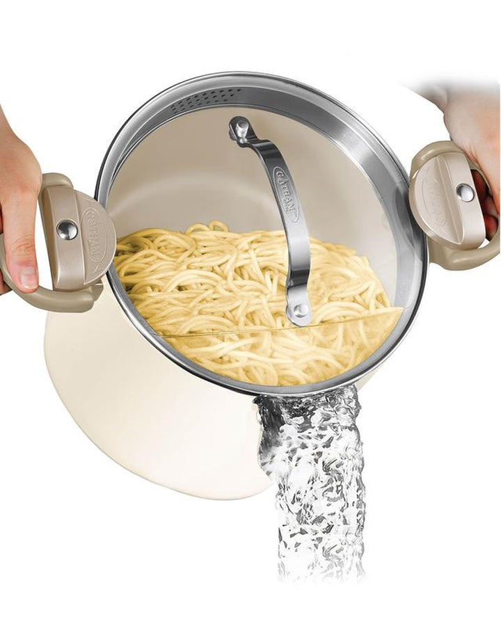 Ultimate Pasta Pot with Strainer Lid - Cook Perfect Pasta Every Time!