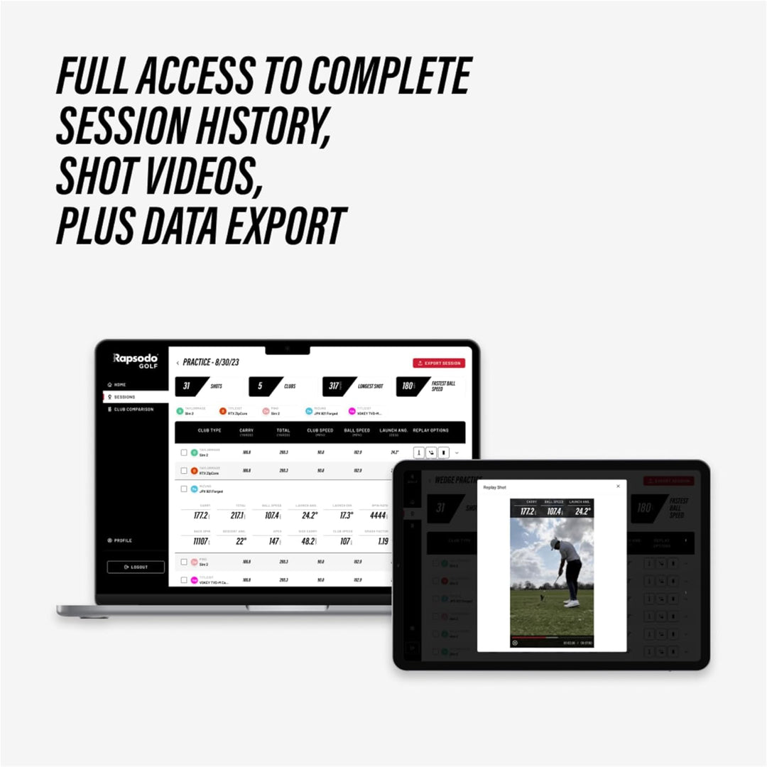 Elevate Your Golf Game with the MLM2PRO Launch Monitor - Advanced Swing Analysis & Versatile Training Solutions for Indoor/Outdoor Use