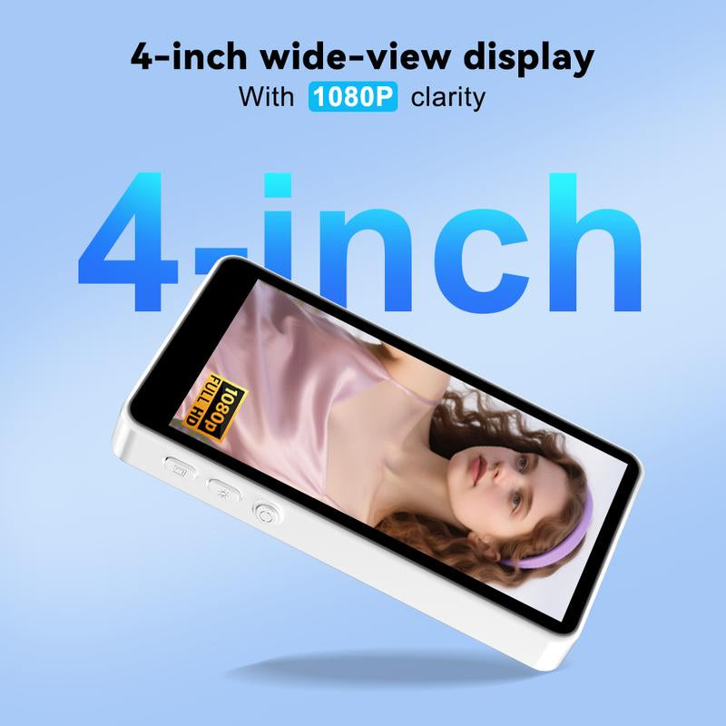 Magnetic 1080P Wireless Selfie Monitor - Portable Camera Screen for Vlogging & Live Streaming on iOS & Android