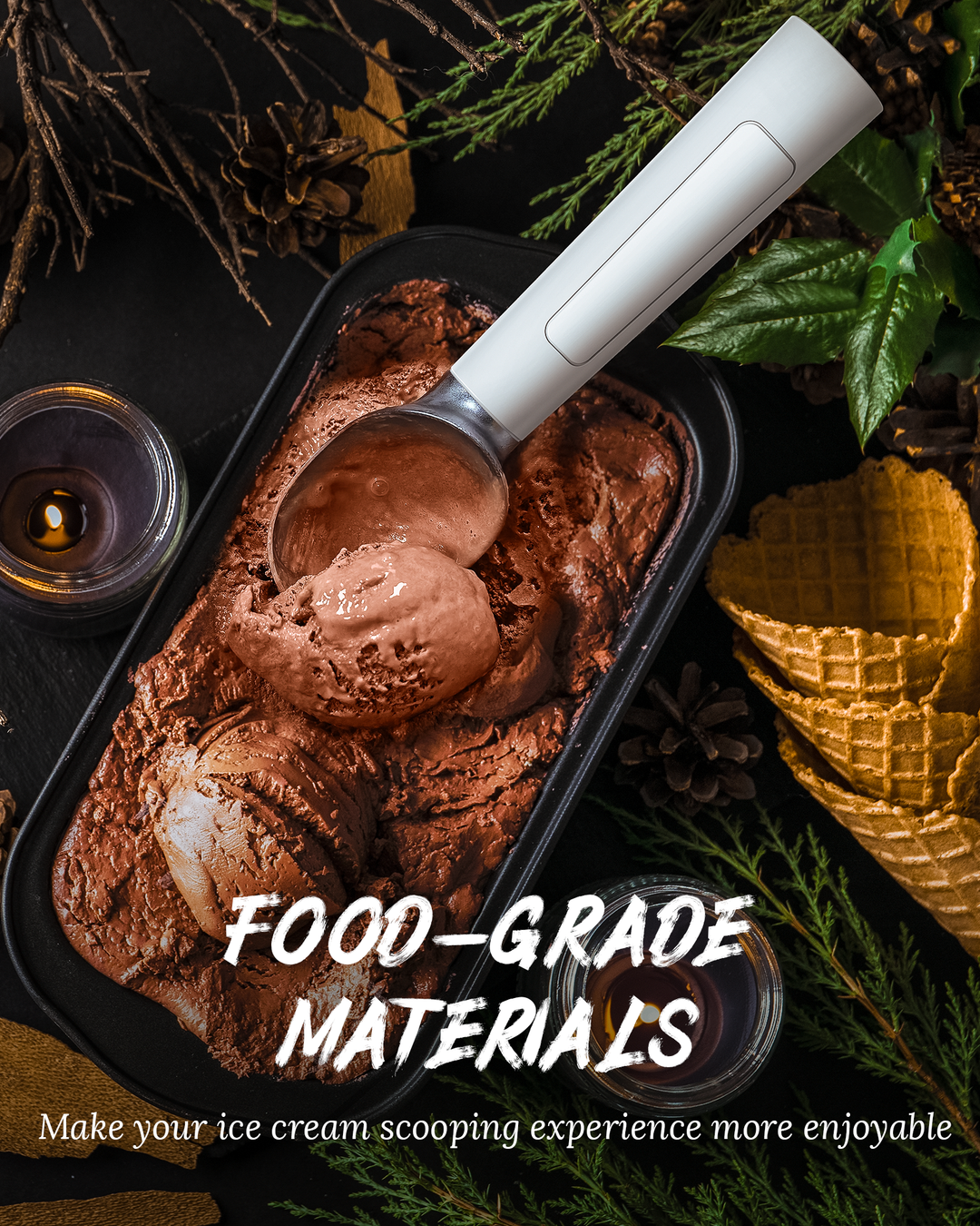 Heated Ice Cream Scoops | GizmoHatch (7 pack bundle)