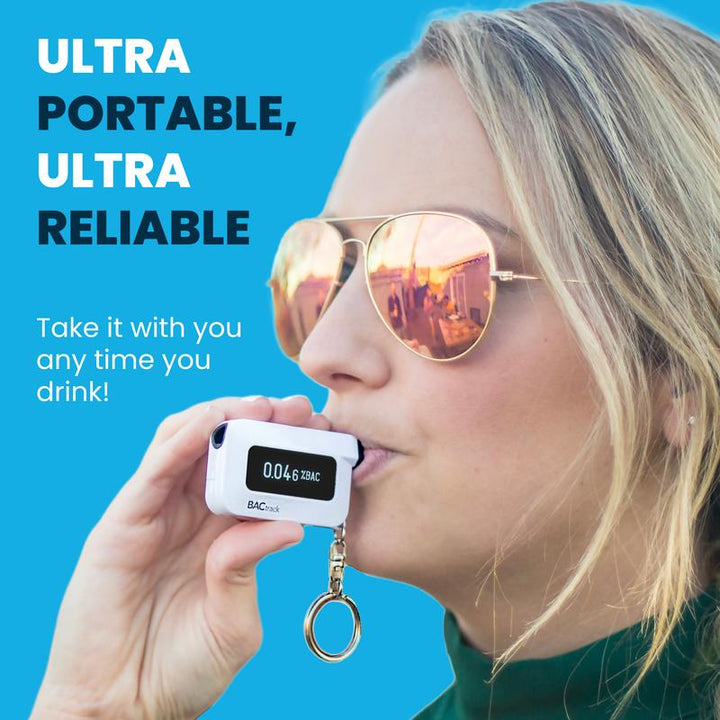 Bactrack C6 Keychain Breathalyzer - Professional Accuracy with Bluetooth Connectivity for iOS & Android