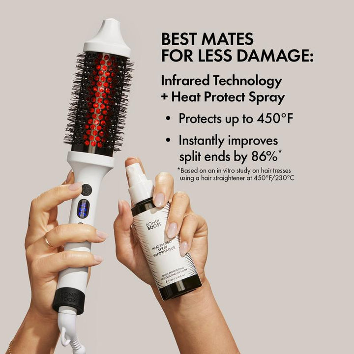 Revolutionary Infrared Thermal Bounce Brush for Effortless Styling