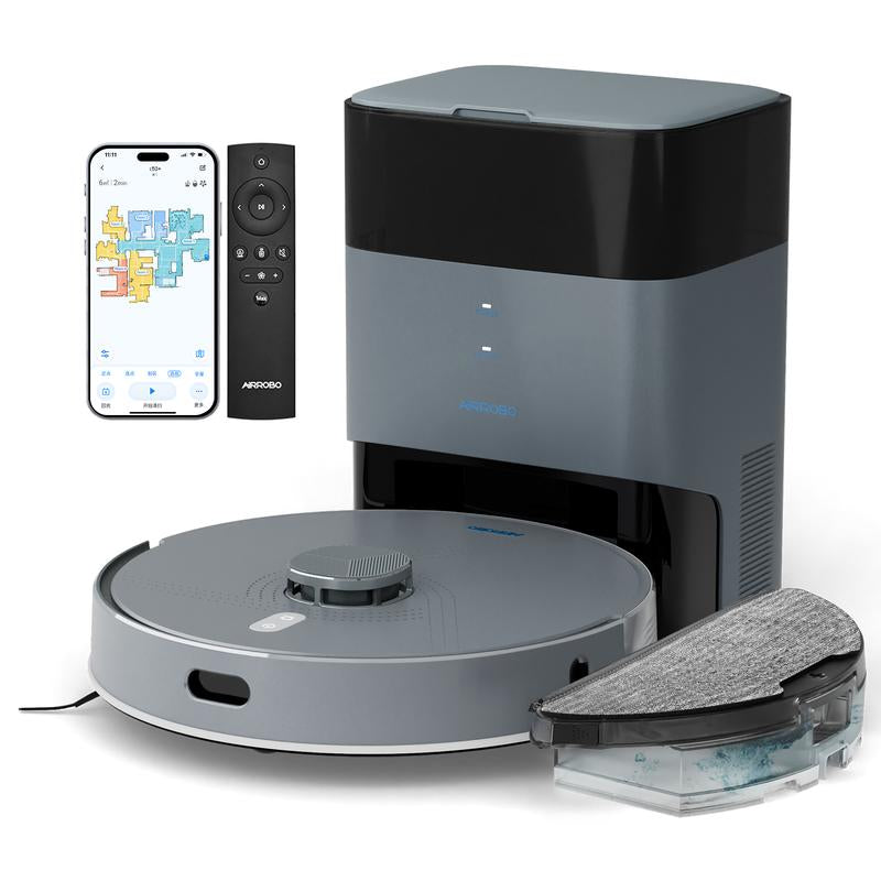 AIRROBO G60 & L40+ & L50+ Robot Vacuum and Mop Series - Ultimate Cleaning with Self-Empty Station and Ultrasonic Carpet Detection