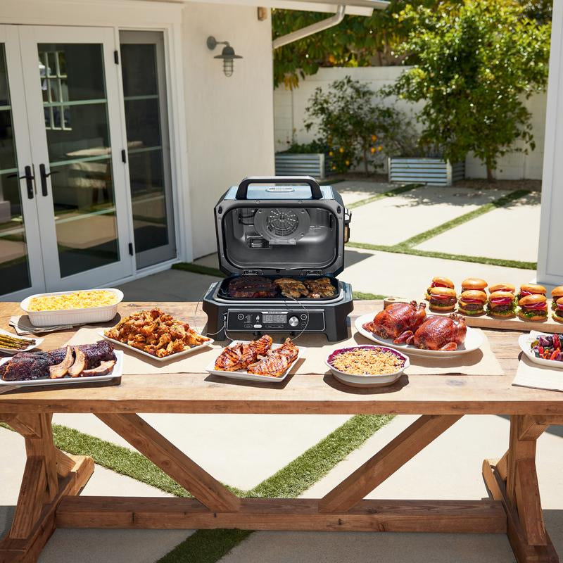 Ninja Woodfire Pro Connect Premium XL Outdoor Grill & Smoker - Ultimate BBQ Experience!