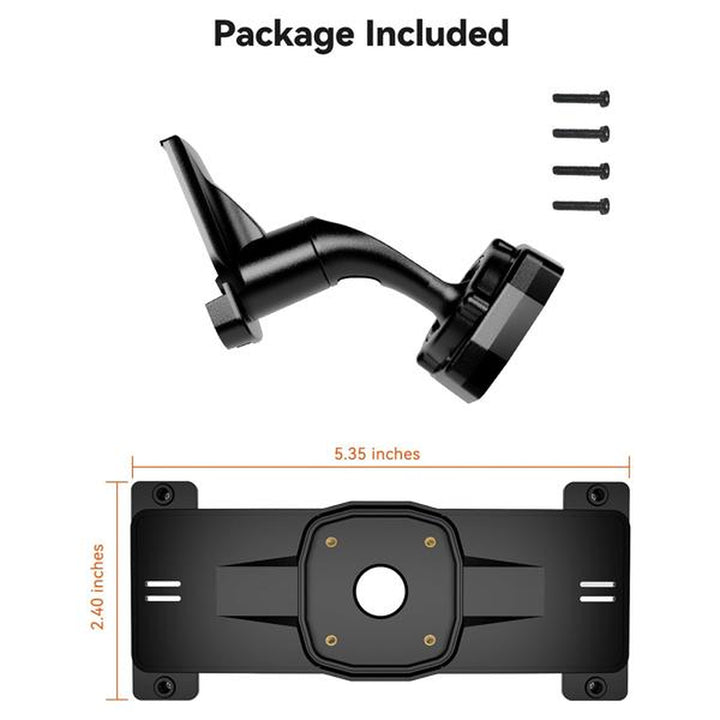 WOLFBOX G840S 12" 4K Mirror Dash Cam - Dual Cameras, Night Vision, GPS & 32GB Card - Ultimate Backup Camera for Cars & Trucks - Perfect Father's Day Gift!