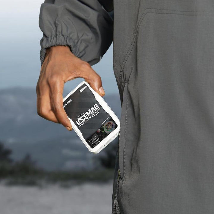 SHARGE ICEMAG 10,000mAh Wireless Power Bank with MagSafe & Active Cooling - Perfect for iPhone 16/15/14/13 Pro/Pro Max/Mini & All Smartphones