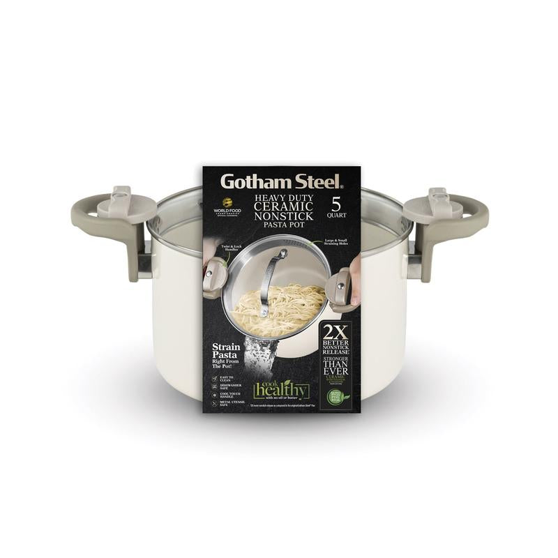 Ultimate Pasta Pot with Strainer Lid - Cook Perfect Pasta Every Time!