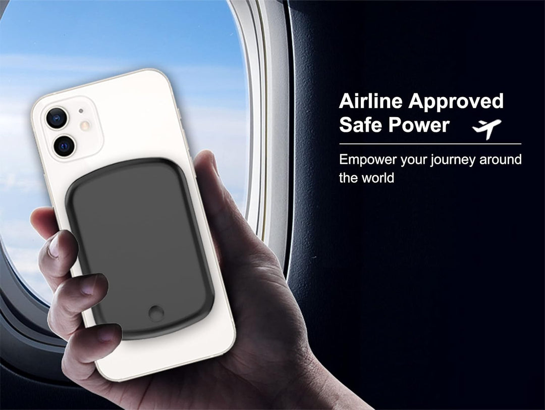 Ultra-Fast 5000mAh Mag-Safe Power Bank - 18W Quick Charge for iPhone 16/15/14/13/12 Pro/Pro Max/Mini - Type C Backup Power Solution