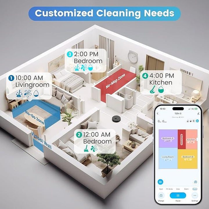 AIRROBO G60 & L40+ & L50+ Robot Vacuum and Mop Series - Ultimate Cleaning with Self-Empty Station and Ultrasonic Carpet Detection