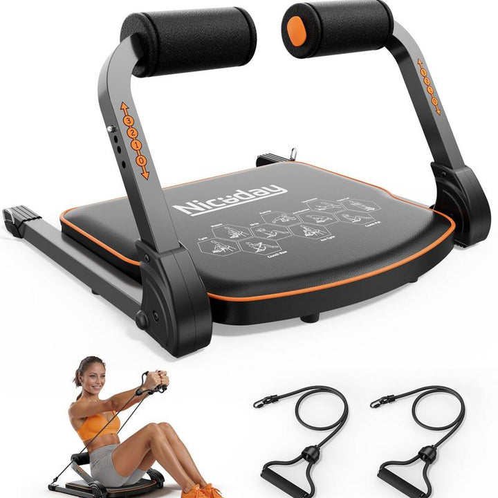 Niceday Ab Workout Machine - Ultimate Core & Stomach Trainer for Home Gym, 330 Lb Capacity, Perfect for Crunches & Sit-Ups!