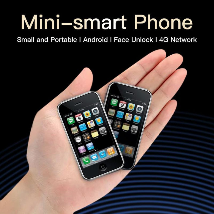 Super Mini Unlocked 4G Android Smartphone - 3.0" HD Screen Kids Phone - Perfect Birthday Gift!