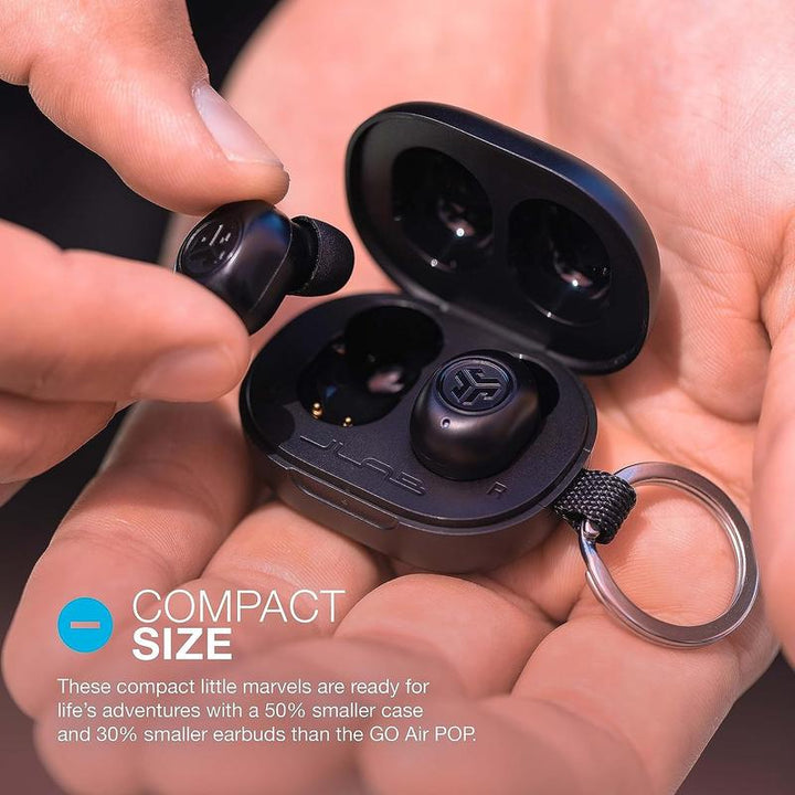 JLab Jbuds Lux Active Noise Cancelling Headphones & Mini Earbuds Gift Set - Premium Sound in Graphite & Black