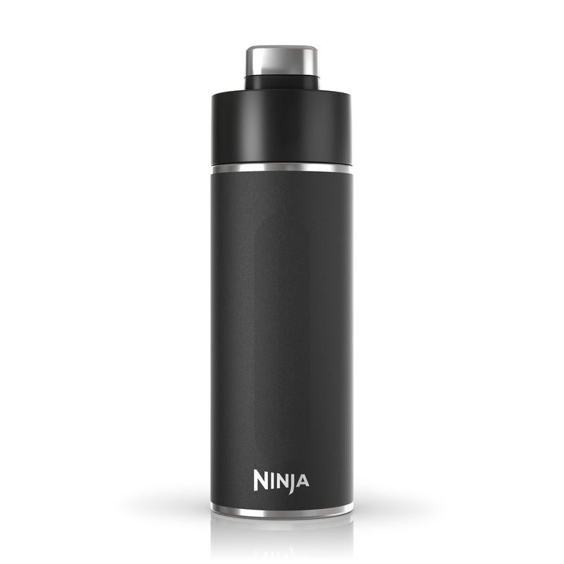 Ninja Thirsti 24Oz Travel Water Bottle - Perfect for Sparkling Drinks, Keeps Fizz Fresh & Cold, Leak Proof Design