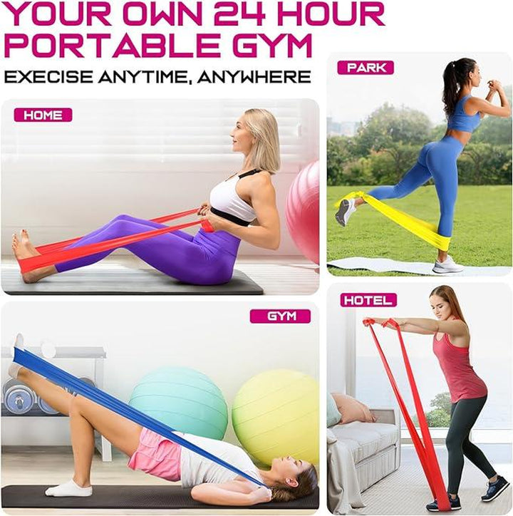 Ultimate Resistance Bands for Full-Body Workouts, Rehab, and Flexibility Training