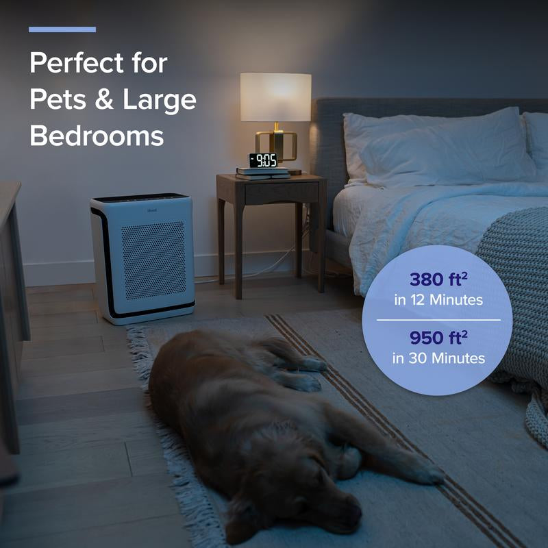 LEVOIT Vital 200S Smart WiFi Air Purifier - HEPA Washable Filter for Large Rooms up to 1900 Ft², Eliminates Allergens, Pet Hair, Smoke & Odors