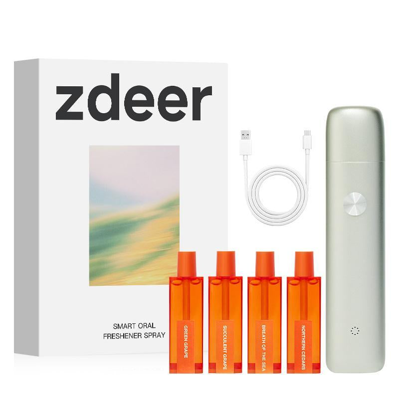 ZDEER Rechargeable Smart Electric Oral Spray - Fresh Breath, Alcohol-Free, Perfect for On-the-Go Cleansing #EffortlessBeauty #KissReady