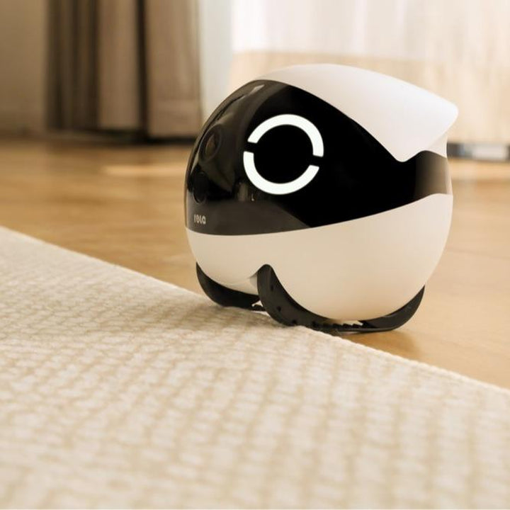 Enabot Ebo ROLA Mini 2K Camera Robot - Your Smart Pet Companion with 25 Days Battery Life, Two-Way Audio & Built-In Call Button!