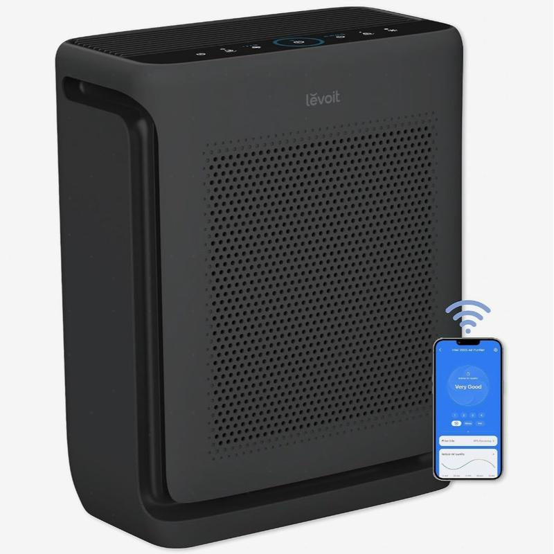 LEVOIT Vital 200S Smart WiFi Air Purifier - HEPA Washable Filter for Large Rooms up to 1900 Ft², Eliminates Allergens, Pet Hair, Smoke & Odors