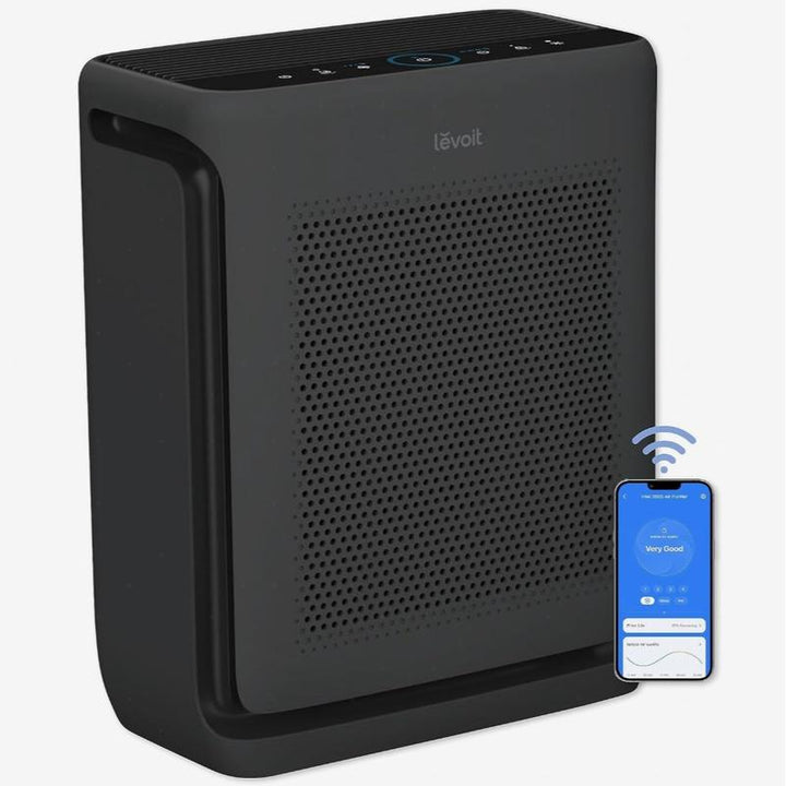 LEVOIT Vital 200S Smart WiFi Air Purifier - HEPA Washable Filter for Large Rooms up to 1900 Ft², Eliminates Allergens, Pet Hair, Smoke & Odors