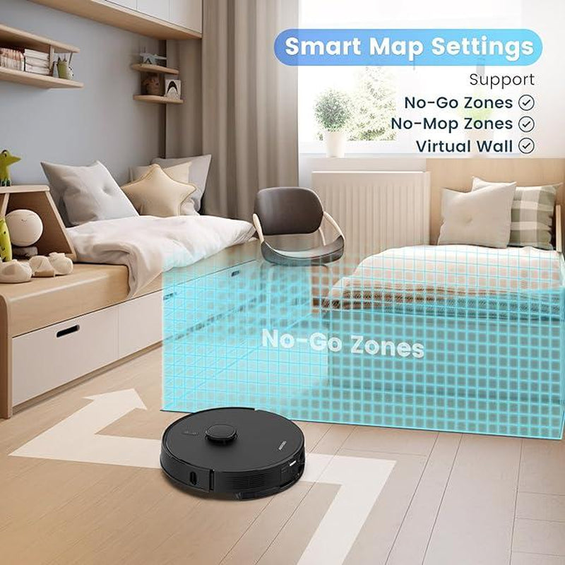 AIRROBO G60 & L40+ & L50+ Robot Vacuum and Mop Series - Ultimate Cleaning with Self-Empty Station and Ultrasonic Carpet Detection