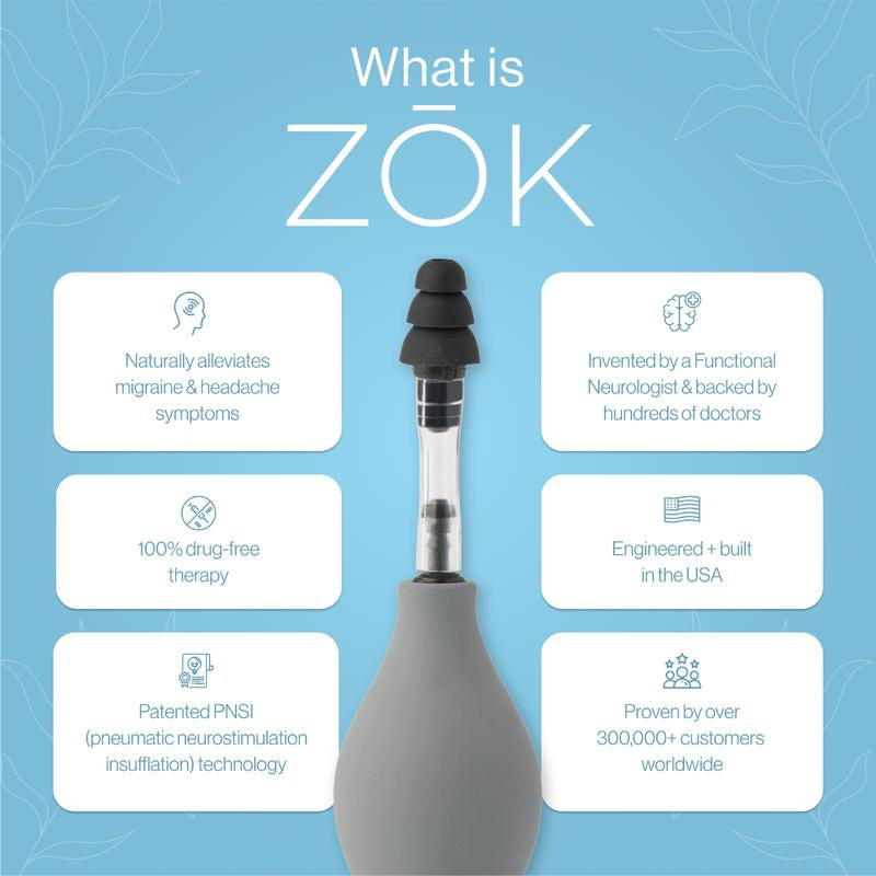 ZŌK: Revolutionary Cranial Nerve Therapy for Ultimate Head Comfort & Wellness