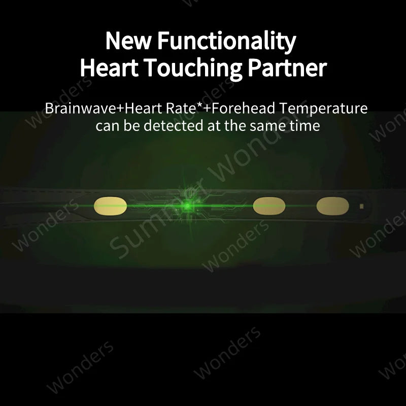 Revolutionary Brainlink Pro EEG Headband - Unlock Mind Control & Emotion Detection with Heart Rate Monitoring!