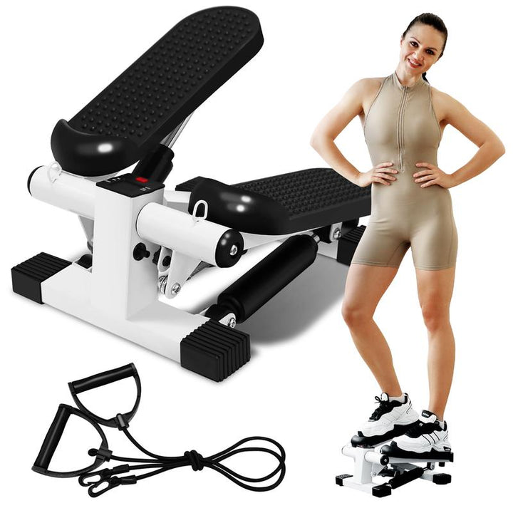 Zenactive Mini Stepper - Upgraded Home Fitness Equipment with Digital Monitor for Effective Cardio Workouts