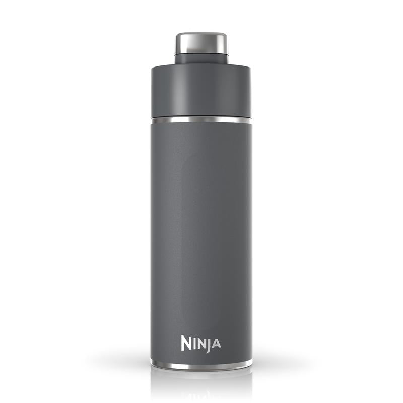 Ninja Thirsti 24Oz Travel Water Bottle - Perfect for Sparkling Drinks, Keeps Fizz Fresh & Cold, Leak Proof Design