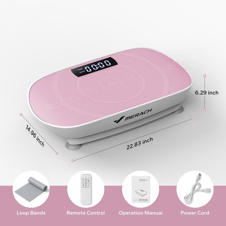 Revitalize Your Fitness Routine: MERACH Vibration Plate Exercise Machine for Whole Body Wellness and Lymphatic Drainage