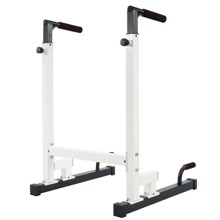 Balancefrom 500Lb Capacity Multi-Function Home Gym Dip Stand & Pull-Up Bar - Ultimate Upper Body Workout Equipment for Triceps and Strength Training